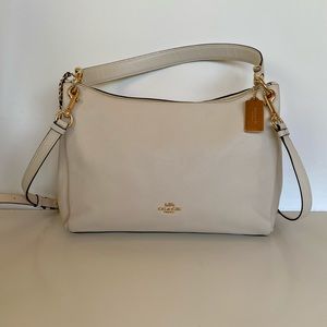 Coach Mia Pebbled Leather Shoulder Bag